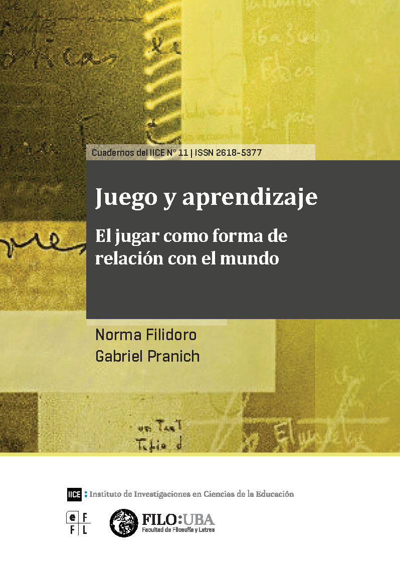 Juego Y Aprendizaje El Jugar Como Forma De Relación Con El Mundo Publicaciones Filouba 4882